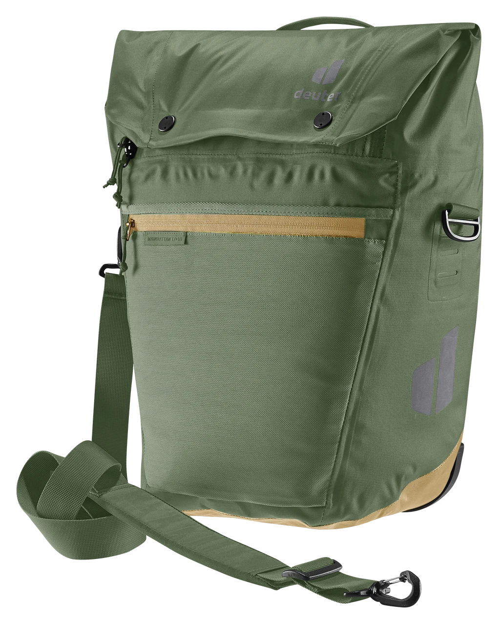 Ortlieb Deuter Mainhattan 17+10 Fahrradtasche Khaki-clay – Bild 4