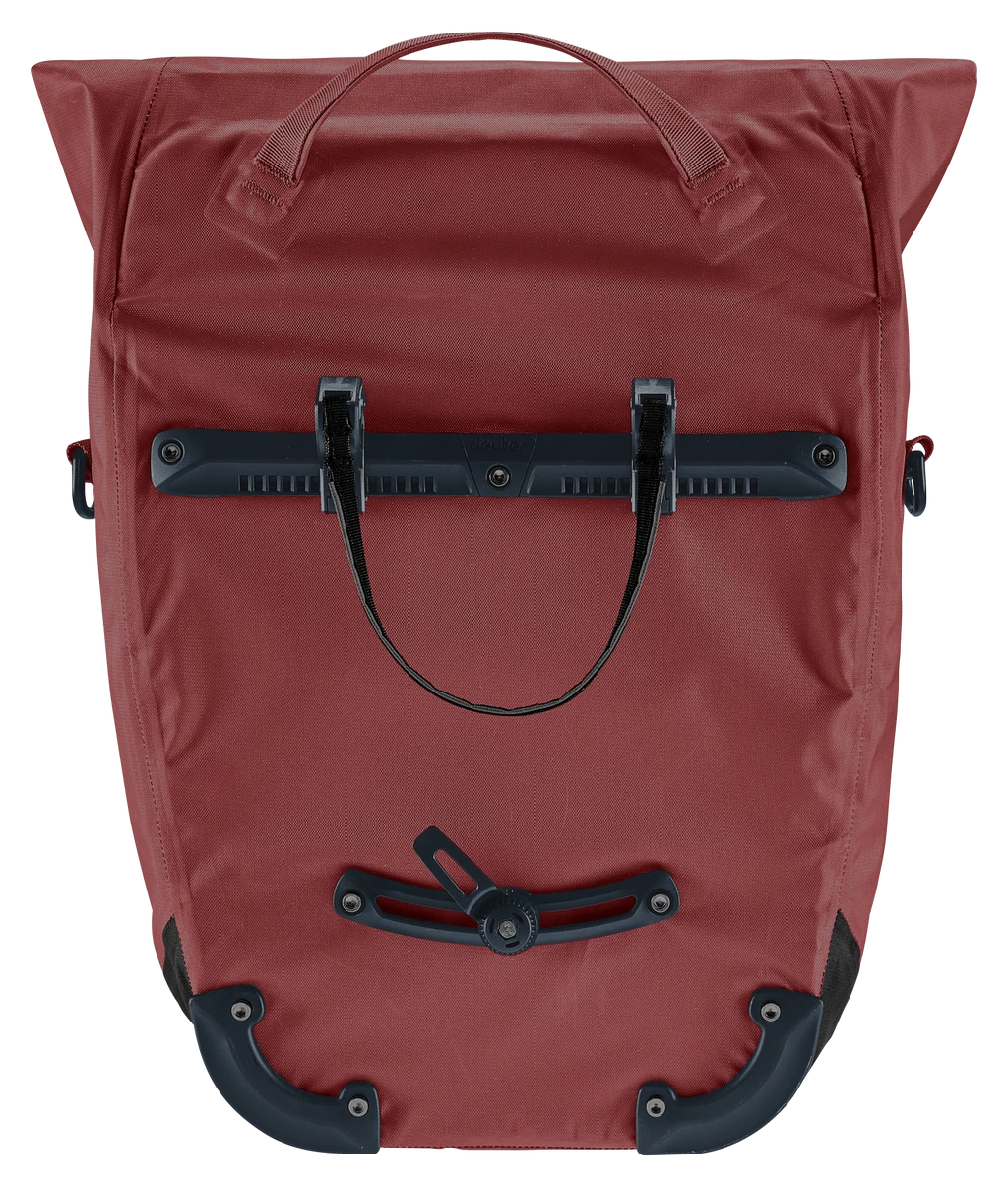 Ortlieb Deuter Mainhattan 17+10 Fahrradtasche Redwood-ink – Bild 2