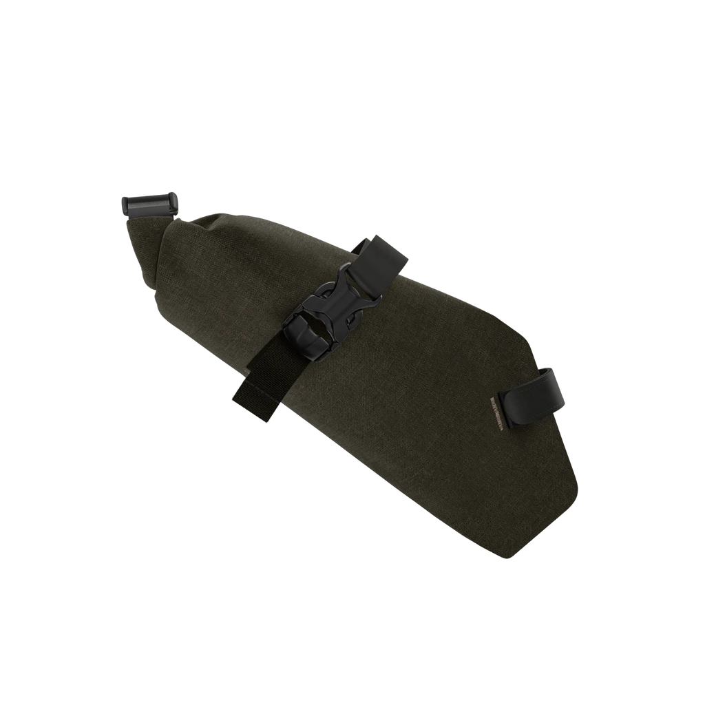 BROOKS Scape Saddle Roll Bag - Mud Green – Bild 4