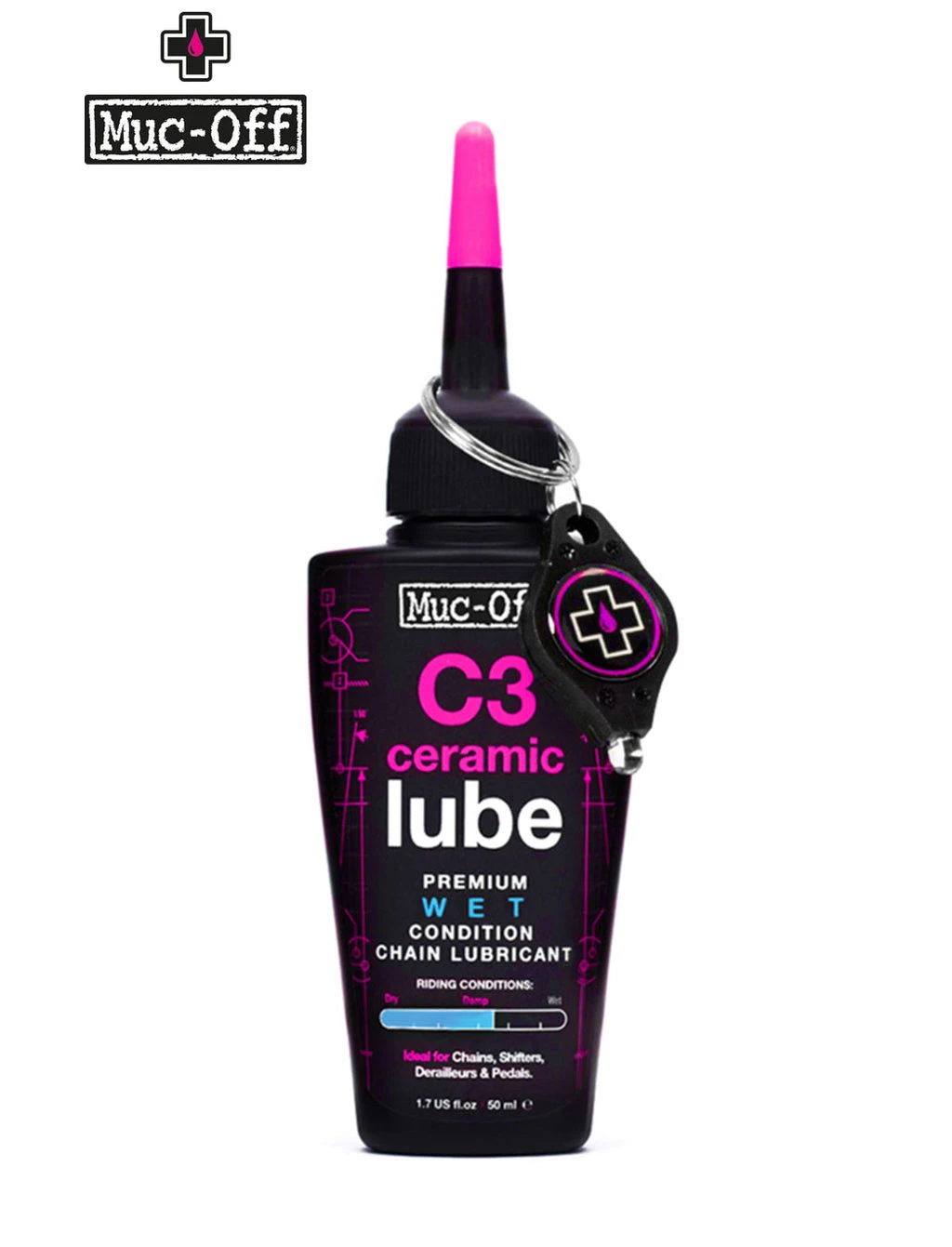 Muc-Off Muc Off C3 Wet Ceramic Lube 50ml