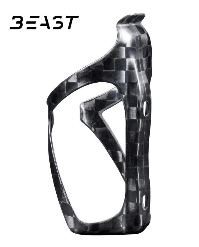 BEAST Components Bottle Cage AMB Carbon Flaschenhalter - SQUARE Black