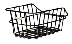 BASIL Cento Aluminium Korb Schwarz Hinten