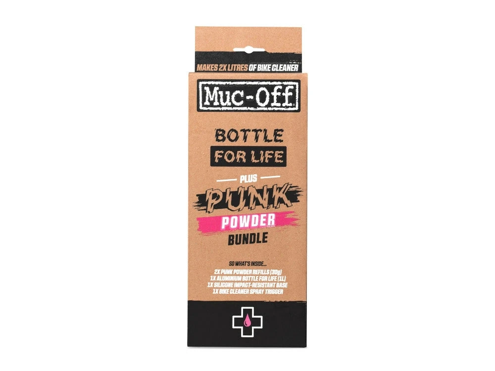 MUC-OFF Bottle For Life Bundle + 4 Pack Punk Powder â Bild 2