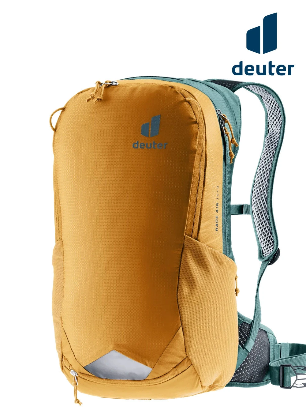 Deuter Race Air 14+3 Rucksack - Cinnamon-deepsea