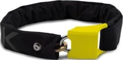 Hiplok Kettenschloss Schwarz Gelb