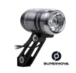 SUPERNOVA E3 PRO 2 Grey Dynamo-Scheinwerfer Mit K~