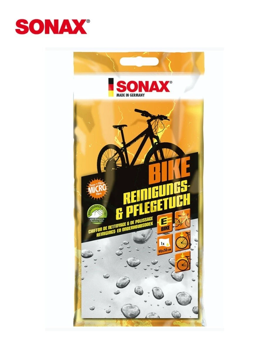 SONAX BIKE Reinigungs- Und Pflegetuch